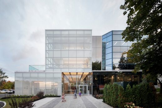 Canadian architecture news: buildings designs 31 T-A-St-Germain Library Québec Canada