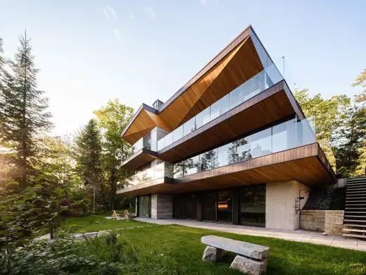 Canadian architecture news: buildings designs 15 The Break Residence Québec Canada
