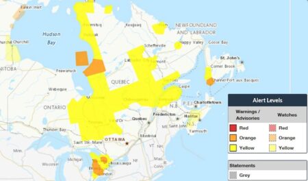 Winter storms set to proceed in components of Ontario, Quebec