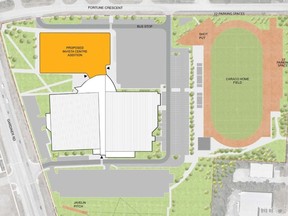 Kingston to consider YMCA to operate expanded Invista Centre 1 A drawing of the proposed expansion of the Invista Centre in Kingston.