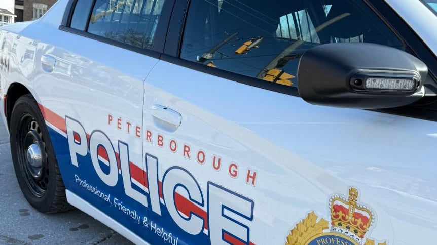 A Peterborough police cruiser