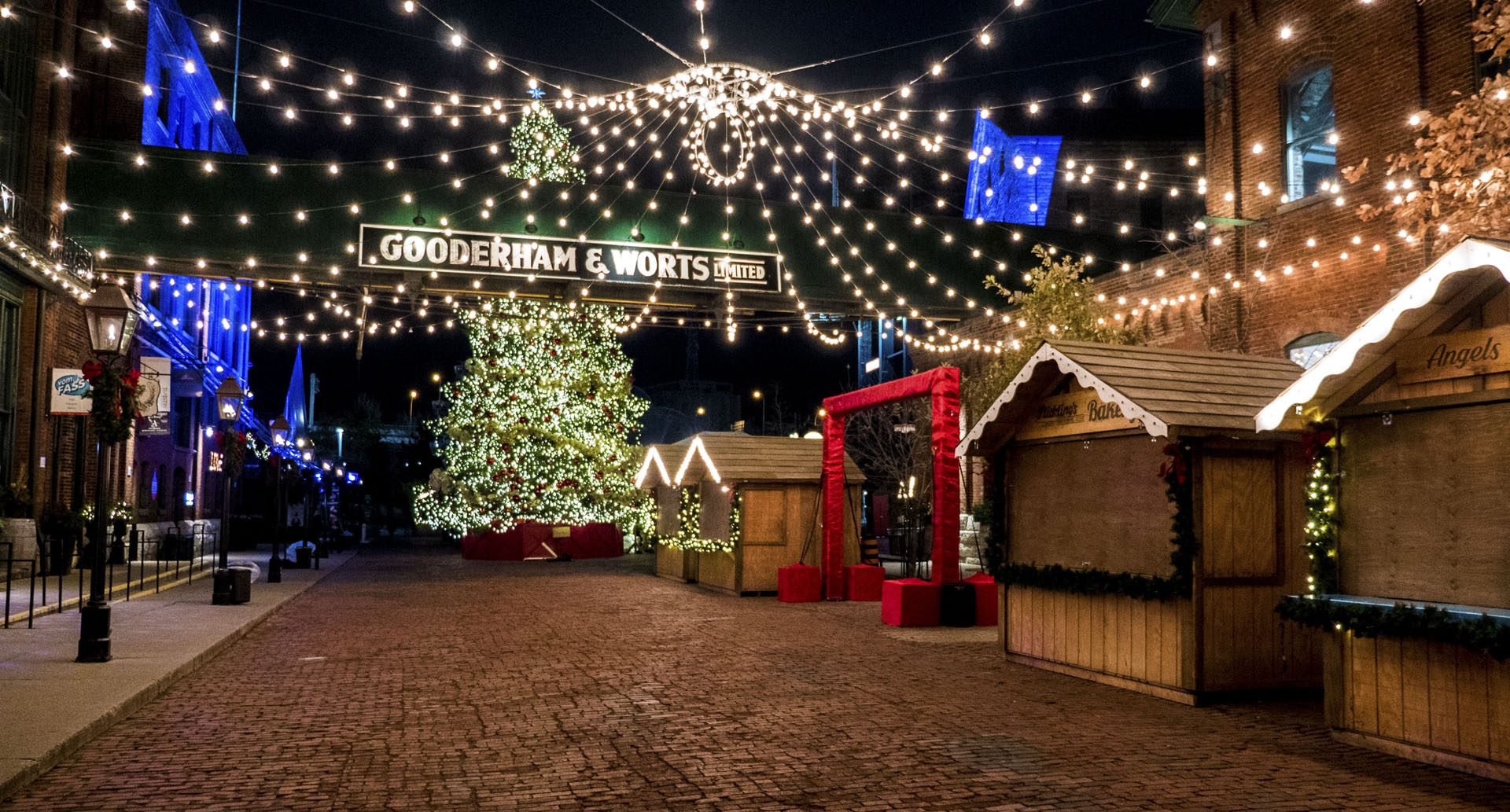 Distillery Winter Village