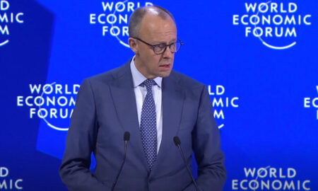 Merz Warns of Global Power Struggles in Davos Speech