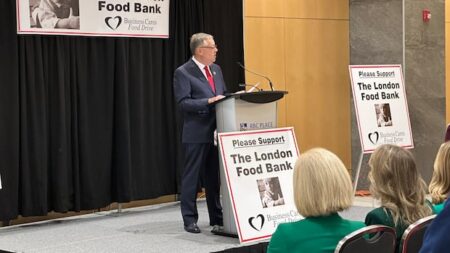Local Initiative Kicks Off 26th Food Drive for London Food Bank