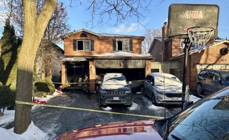 Young Child Injured in Markham House Fire