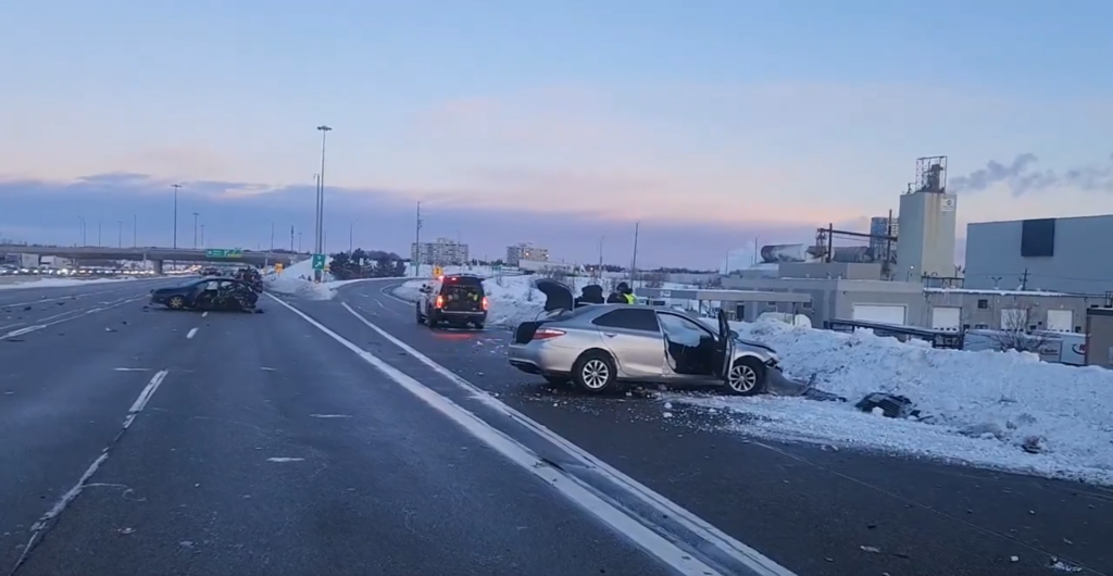 Serious Crash Closes Northbound Highway 410 in Brampton