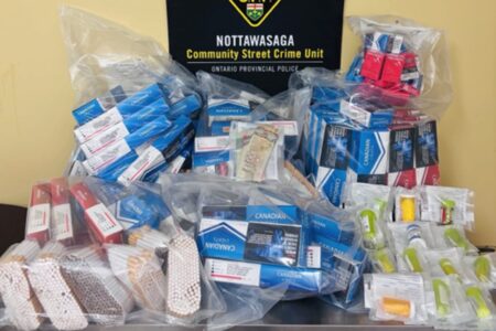 Prescription Drugs and Cigarettes Seized in Local Raid