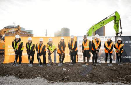 LiUNA, Fengate break ground on 35-storey rental tower in downtown Brampton