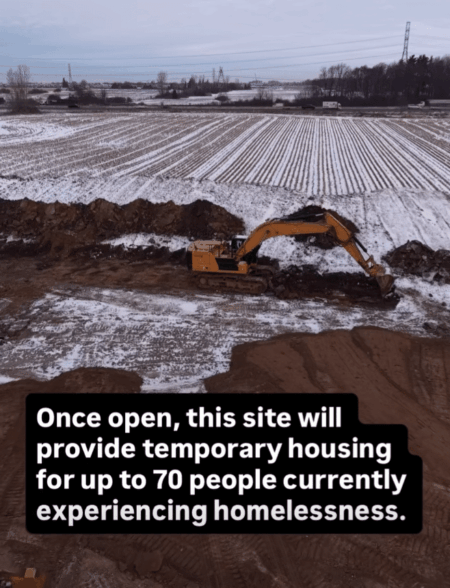 First Modular Shelters Arrive in London