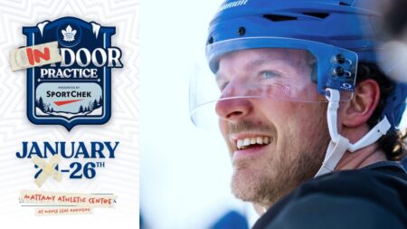 Maple Leafs Practice Relocated Indoors