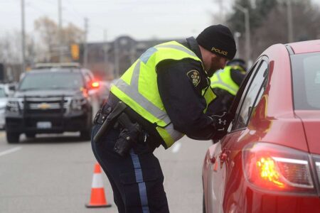 150 Drivers Charged During Holiday RIDE Campaign in Eastern Ontario