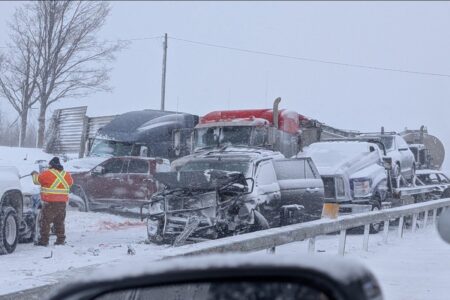 Major Pileup Closes Ontario Highway for Hours