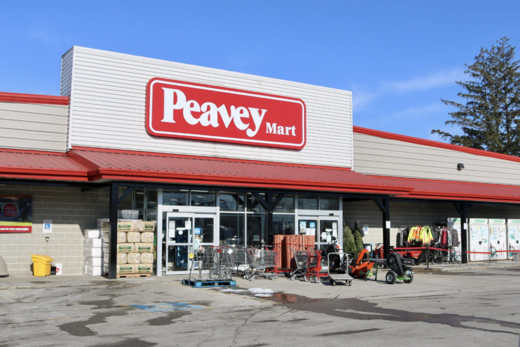 Peavey Mart to Shut Down Stores in Sudbury and New Liskeard
