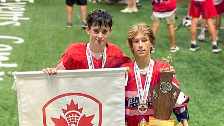 Gloucester Lacrosse Family Shines with New Provincial Medal