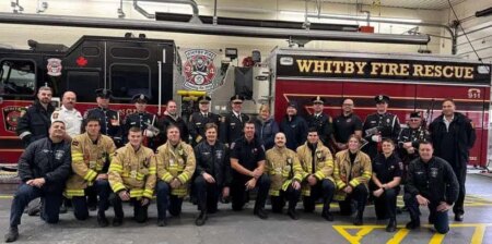 New Fire Truck Unveiled in Whitby