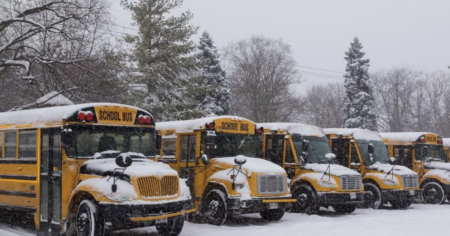 School Bus Service Suspended in Peterborough Area on Tuesday