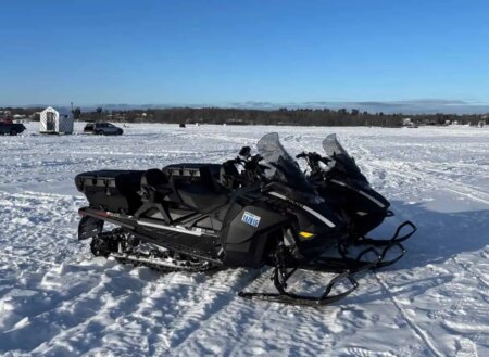 Police Stop Snowmobiler on Ontario Lake for Impairment