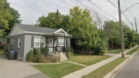 Two homes could be demolished for a townhouse development in Mississauga