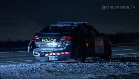 Driver Charged After Hitting OPP Cruiser in Windsor