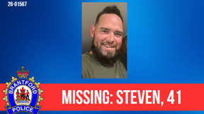 Missing person alert Steven
