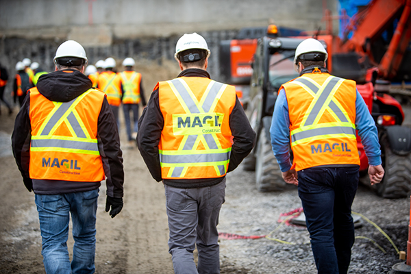 Magil Construction Canada Inc. was contracted for the foundations with one of the largest foundation packages to date in southwestern Ontario. It includes construction of foundations for three buildings, encompassing a total floor area of 850,000 square feet.