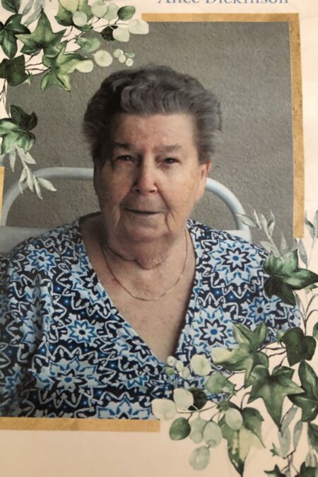 Remembering Alice Dickinson, 89