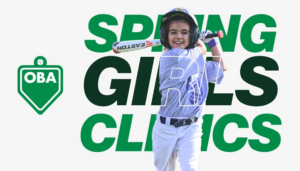 Girls Baseball Clinic in St. Thomas on April 5th