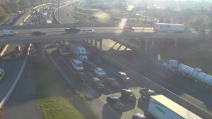 CLOSURE: QEW lanes closed due to multi-vehicle crash in Ontario