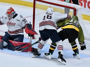 Tough Night for North Bay Battalion in Oshawa