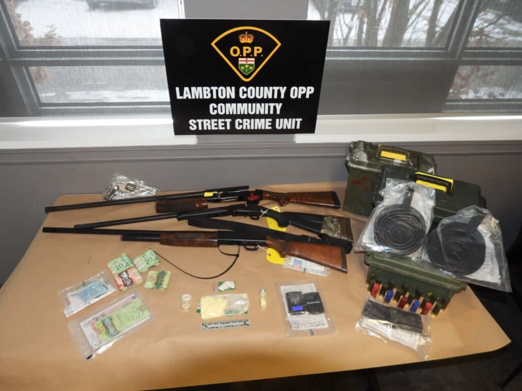 Drug and Weapon Raid on Walpole Island