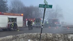 Fog Causes Closure at Middlesex County Intersection After Crash