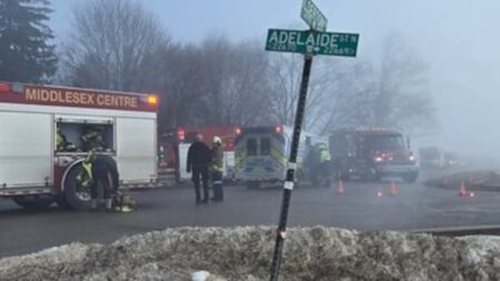 Fog Causes Closure at Middlesex County Intersection After Crash