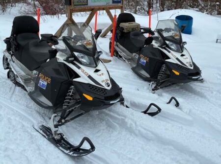 OPP Keeps a Close Eye on Snowmobile Trails