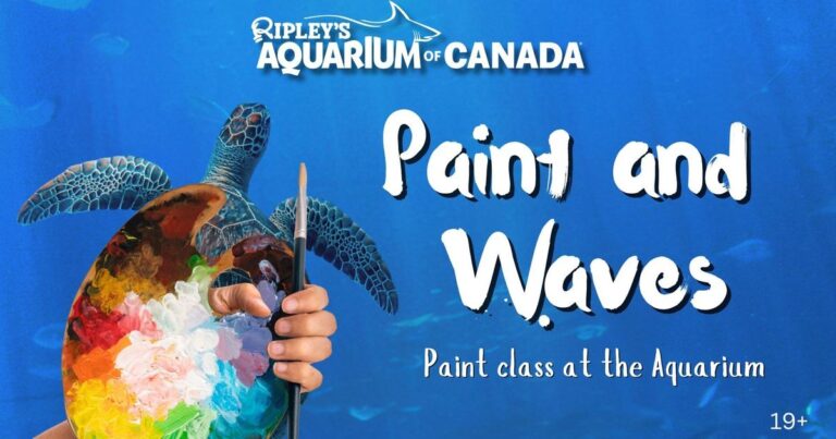 Create Art Under the Sea at Paint Night