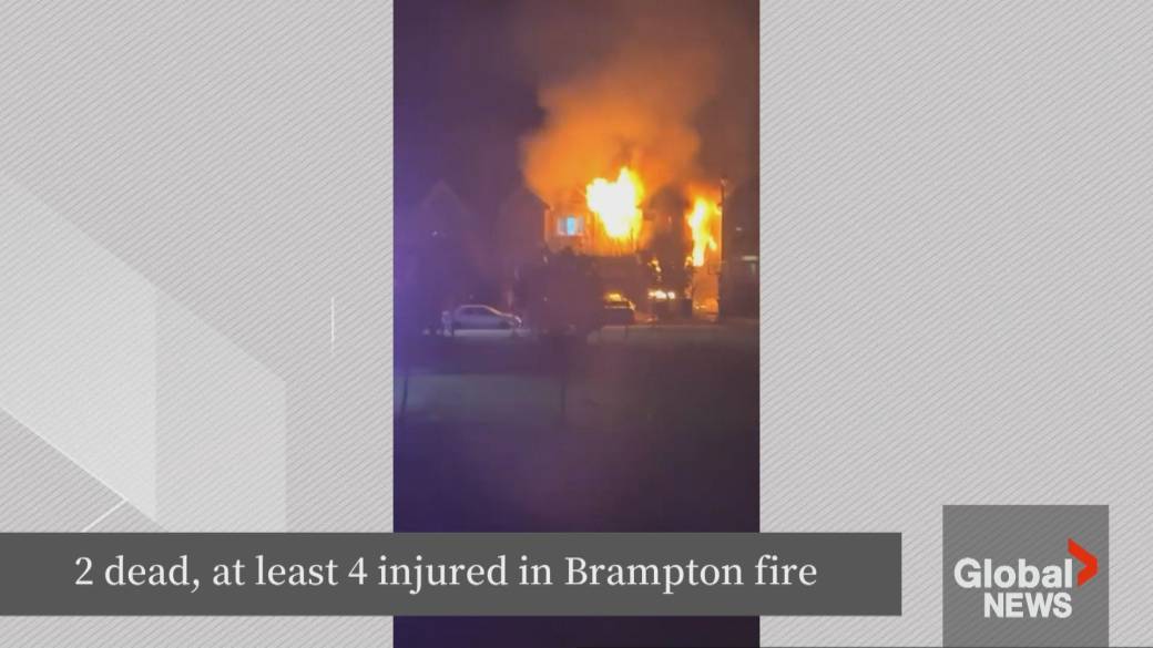 Click to play video: 'Brampton House fire leaves 2 dead multiple injured and missing'