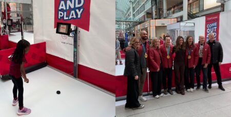 Olympic Sports Experience Launches at Eaton Centre