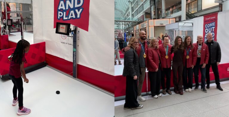Olympic Sports Experience Launches at Eaton Centre