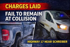 Thunder Bay Man Charged After Leaving Collision Scene
