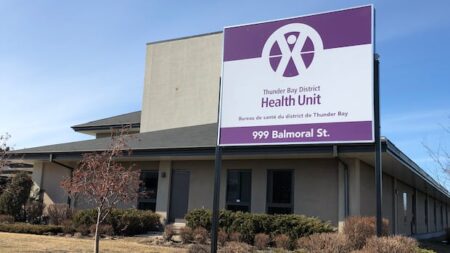 Province Grants  Million to Thunder Bay Health Unit