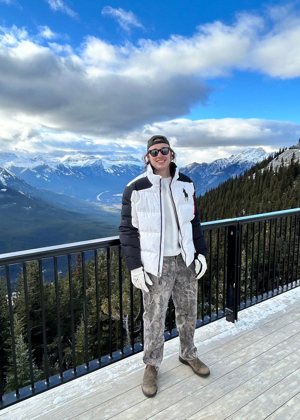 Brett in Banff, Alberta