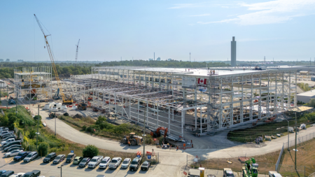 New Stamping Plant Rising at Oakville Ford Facility