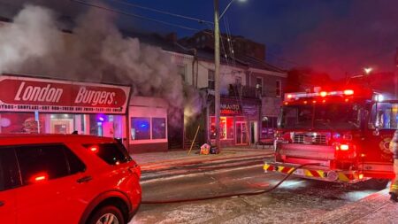 Fire Displaces Nine, Damages Local Businesses in London Fire Displaces Nine, Damages Local Businesses in London