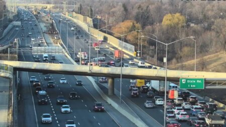 QEW Traffic Disruption After Accident in Mississauga
