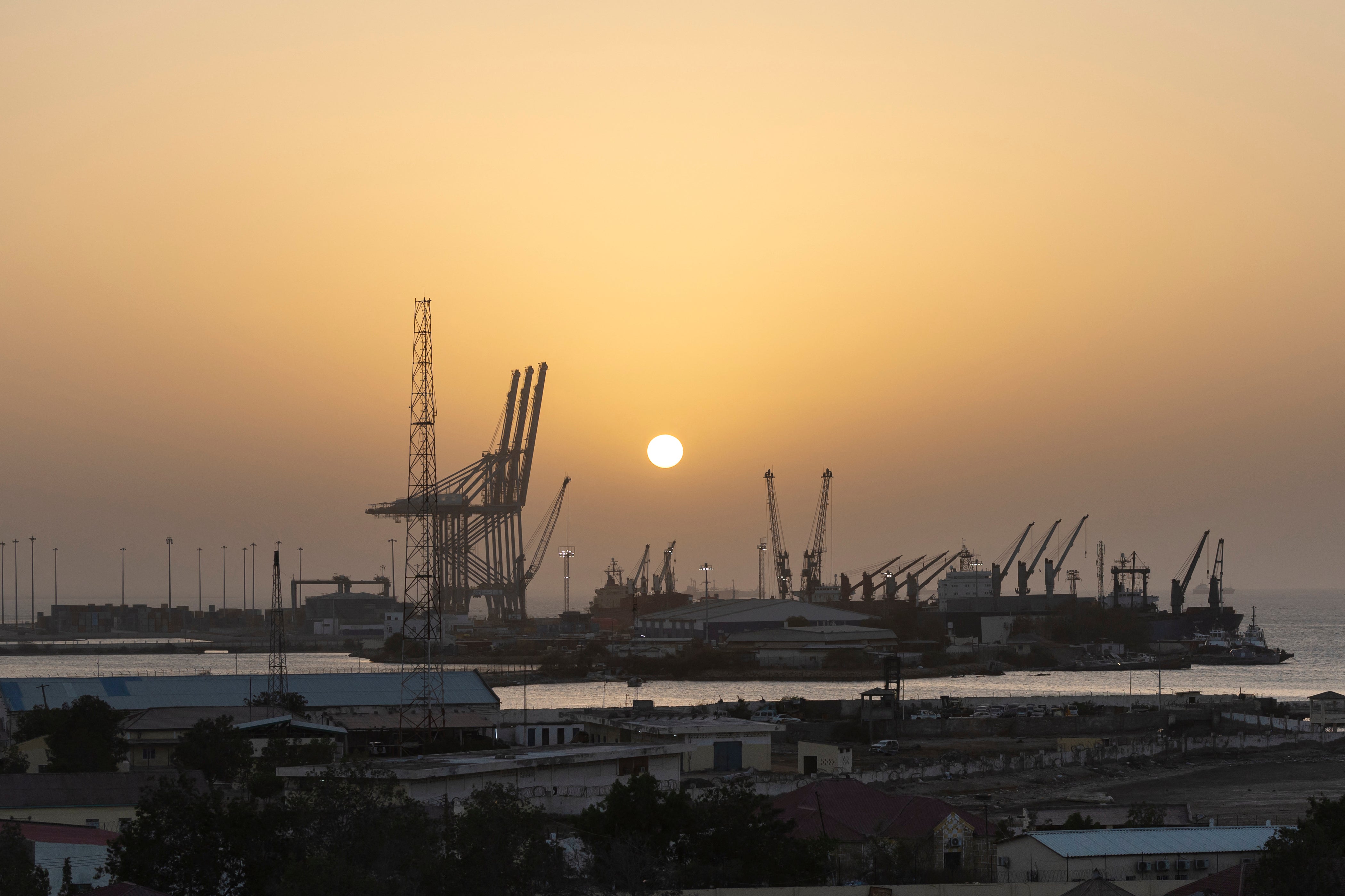 The Port of Berbera in Somaliland which has been called key ending 'the weaponization of geography' by states at war where blockades oil shipping routes are becoming common.