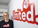 Kelly Ziegner , executive director of United Way Elgin Middlesex , is photographed in London on Monday , Oct.16 ,2023. (Mike Hensen/The London Free Press)