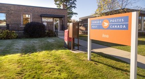 Arva post office closed