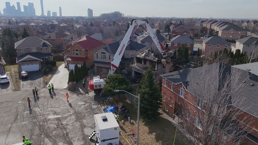 Fatal House Explosion in Mississauga Fatal House Explosion in Mississauga