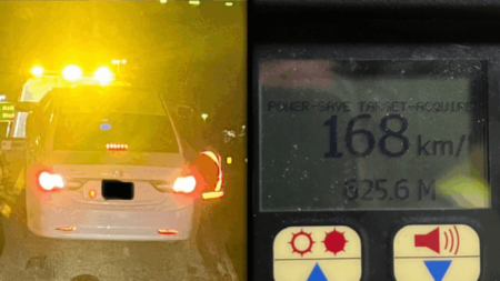 Driver Caught Speeding on Highway 417 in Ottawa