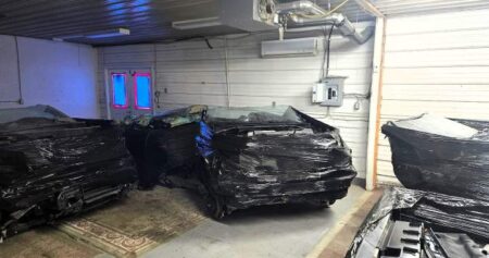 Chop Shop Discovered Near Peterborough, Suspect Arrested