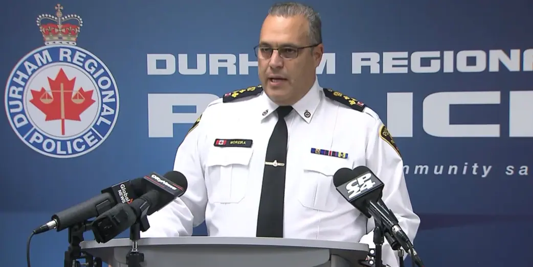 Durham Police Chief Peter Moreira